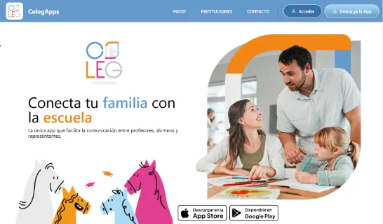 proyecto colegapps front-end